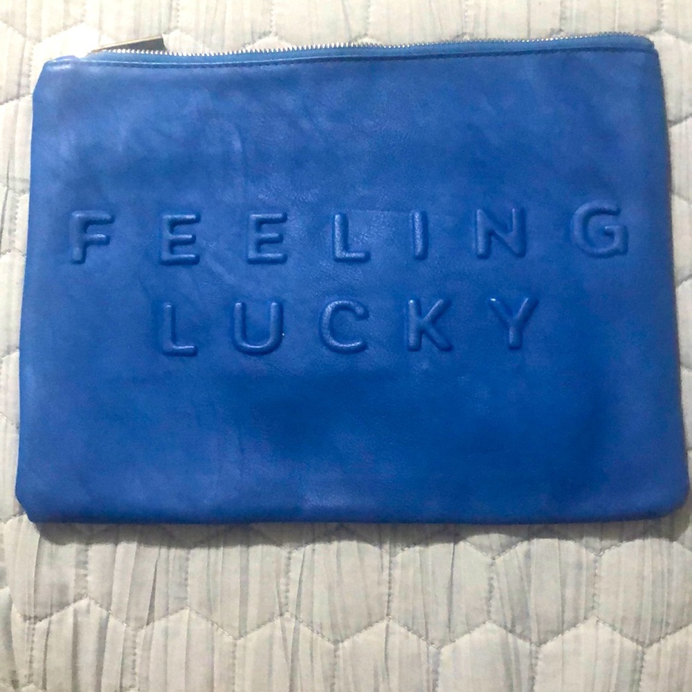 Feeling Lucky Zara clutch